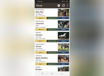 Verwalte Deine Pferde in der Smart-Horses APP Basic kostenlos