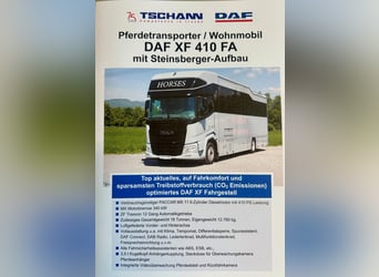Pferdetransporter DAF XF410 Horsetruck Wohnmobil 