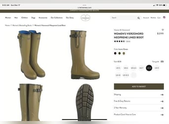 *NEW* Le Chameau Neoprene Lined Boot - women’s 40/US 8