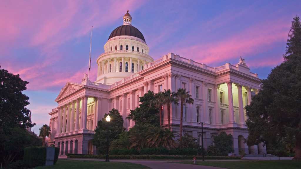 California capitol building law regulations