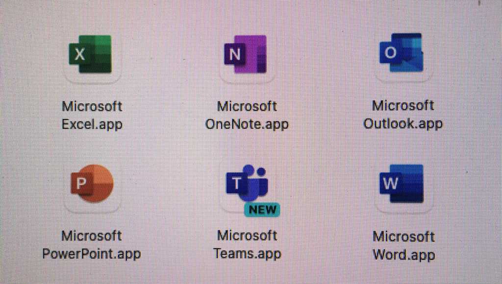 Teams and Microsoft Office 365 apps